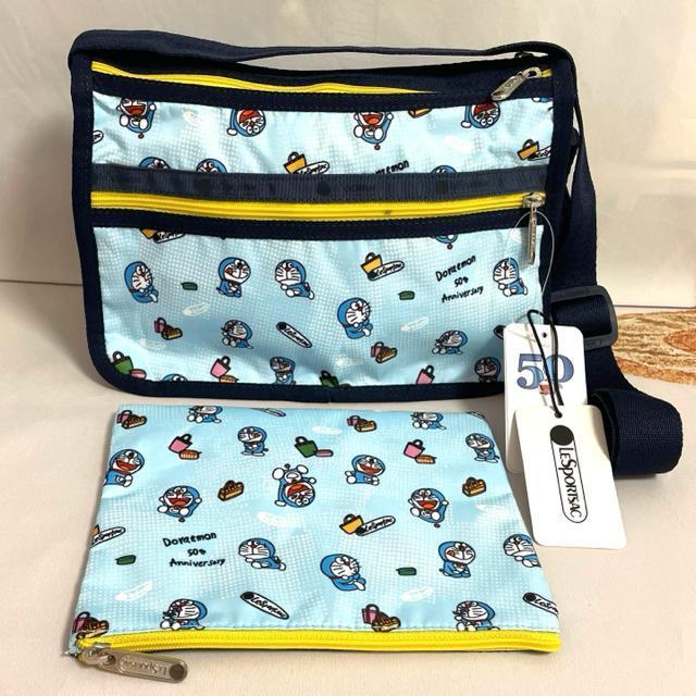 ★新品未使用★LeSportsac レスポートサック ドラえもん50周年 ショルダーバッグ ポーチ 7507 S セット 送料無料 < 女性ファッション  ★新品未使用★LeSportsac レスポートサック ドラえもん50周年 ショルダーバッグ ポーチ 7507 S セット 送料無料 < 女性ファッションの