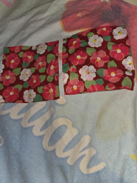 ★新品赤×椿和柄コースター2枚セット < キッズ/ベビー  ★新品赤×椿和柄コースター2枚セット  < キッズ/ベビーの