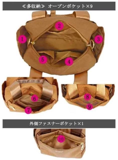 【アネログランデ 】バッグ ボストン ショルダー 2WAY トート 撥水 10ポケット < ブランド 【アネログランデ 】バッグ ボストン ショルダー 2WAY トート 撥水 10ポケット < ブランドの