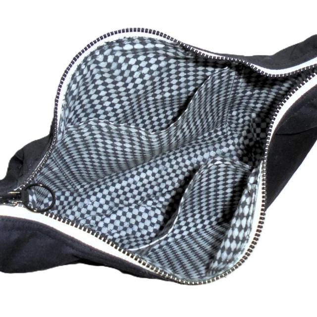 【中サイズ】◆ヒスミニ◆HystericMini宇宙飛行士ミニちゃん×黒地◆ファスナーショルダー < 女性ファッション 【中サイズ】◆ヒスミニ◆HystericMini宇宙飛行士ミニちゃん×黒地◆ファスナーショルダー < 女性ファッションの