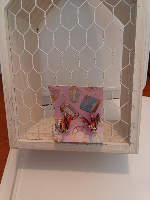 *ハンドメイド* 折り紙ピアス 10種類 < 女性ファッション *ハンドメイド* 折り紙ピアス 10種類 < 女性ファッションの