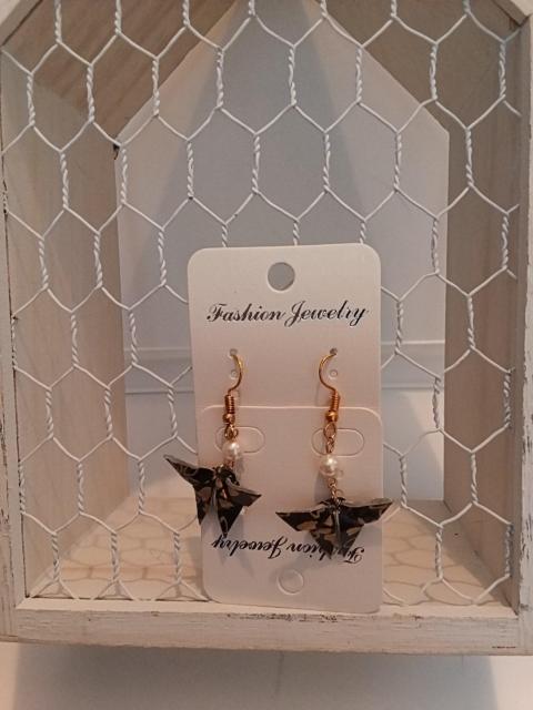 *ハンドメイド* 折り紙ピアス 10種類 < 女性ファッション *ハンドメイド* 折り紙ピアス 10種類 < 女性ファッションの