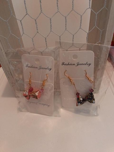 *ハンドメイド* 折り紙ピアス 10種類 < 女性ファッション *ハンドメイド* 折り紙ピアス 10種類 < 女性ファッションの