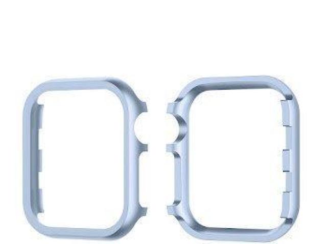 アップル ウォッチ 文字盤 メタルフレーム カバー ブルー < 女性アクセサリー/時計 アップル ウォッチ 文字盤 メタルフレーム カバー ブルー < 女性アクセサリー/時計の