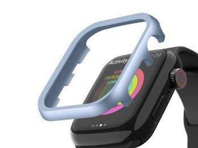 アップル ウォッチ 文字盤 メタルフレーム カバー ブルー < 女性アクセサリー/時計 アップル ウォッチ 文字盤 メタルフレーム カバー ブルー < 女性アクセサリー/時計の