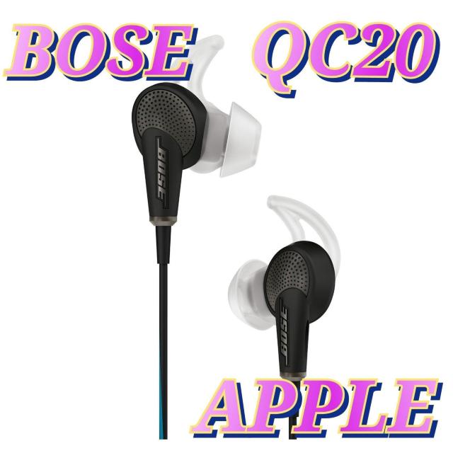 新品 Bose QuietComfort 20 アップル ブラック < 家電/AV 新品 Bose QuietComfort 20 アップル ブラック < 家電/AVの