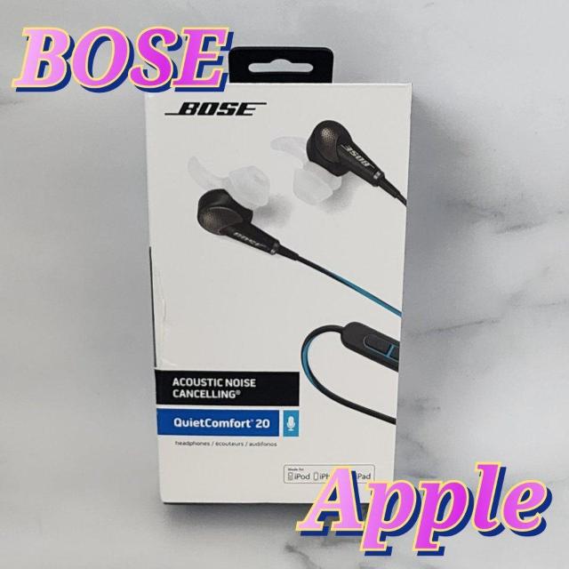 新品 Bose QuietComfort 20 アップル ブラック < 家電/AV 新品 Bose QuietComfort 20 アップル ブラック < 家電/AVの