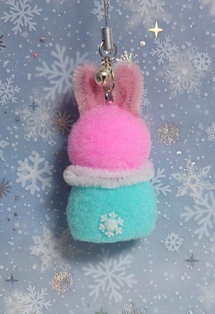 ハンドメイド♪ポンポンマスコット★アニマルクリスマス☆オーナメント★ゆめかわ結晶玉アニマル@うさぎ < ペット/手芸/園芸 ハンドメイド♪ポンポンマスコット★アニマルクリスマス☆オーナメント★ゆめかわ結晶玉アニマル@うさぎ < ペット/手芸/園芸の