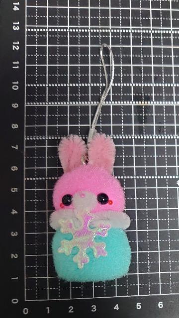 ハンドメイド♪ポンポンマスコット★アニマルクリスマス☆オーナメント★ゆめかわ結晶玉アニマル@うさぎ < ペット/手芸/園芸 ハンドメイド♪ポンポンマスコット★アニマルクリスマス☆オーナメント★ゆめかわ結晶玉アニマル@うさぎ < ペット/手芸/園芸の