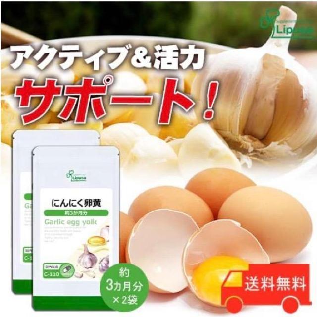 にんにく卵黄 サプリメント約3か月分×2袋 6ヵ月分 < グルメ/ドリンク にんにく卵黄 サプリメント約3か月分×2袋 6ヵ月分 < グルメ/ドリンクの