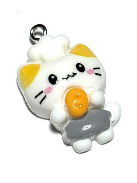 813 お料理ねこちゃん パン 1個 樹脂パーツ アクセサリーチャーム 猫 ネコ < ペット/手芸/園芸 813 お料理ねこちゃん パン 1個 樹脂パーツ アクセサリーチャーム 猫 ネコ < ペット/手芸/園芸の