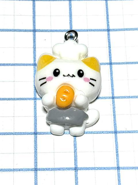 813 お料理ねこちゃん パン 1個 樹脂パーツ アクセサリーチャーム 猫 ネコ < ペット/手芸/園芸 813 お料理ねこちゃん パン 1個 樹脂パーツ アクセサリーチャーム 猫 ネコ < ペット/手芸/園芸の