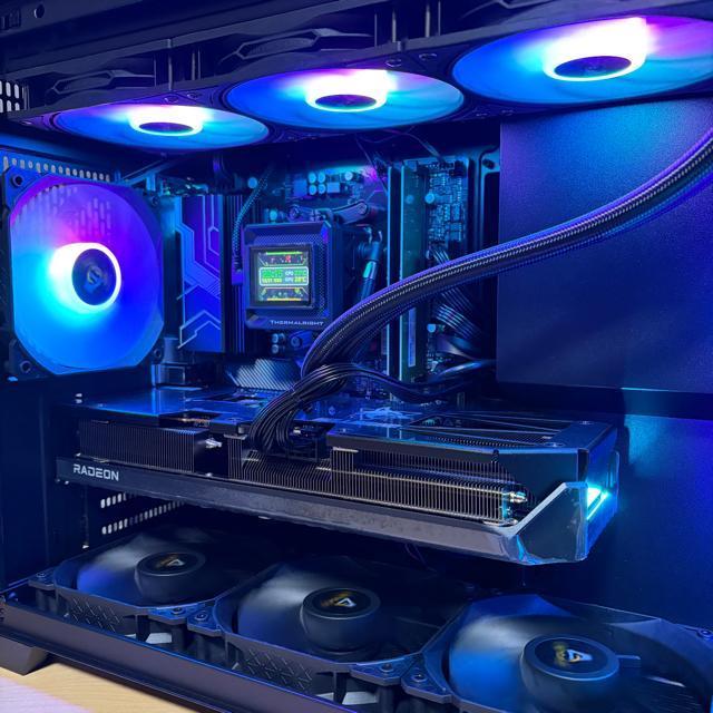 �y�V�i�Q�[�~���OPC�z�f�X�N�g�b�vPC Ryzen7 7800X3D RX9070XT SSD1TB ������16GB 850W �� PC�{��/���Ӌ@��� 