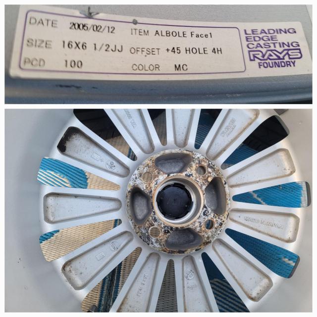 (�x���T�X) ALBORE FACE-1�A���~�z�C�[��16�C���`6.5J pcd100+45 4���^�C���t��4�{�Z�b�gTOYO �� ������/�o�C�N