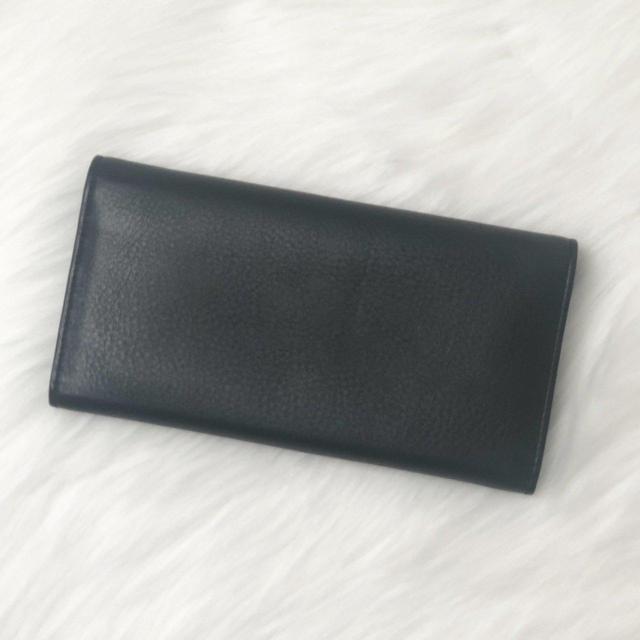 【美品】BALENCIAGA バレンシアガ 長財布 ペーパー ウォレット エンベロープ 黒 ブラック レザー < ブランド 【美品】BALENCIAGA バレンシアガ 長財布 ペーパー ウォレット エンベロープ 黒 ブラック レザー < ブランドの