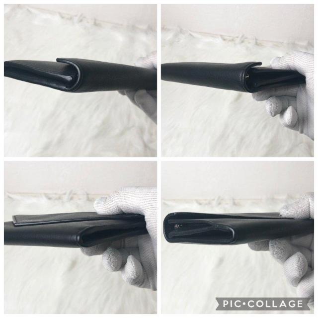 【美品】BALENCIAGA バレンシアガ 長財布 ペーパー ウォレット エンベロープ 黒 ブラック レザー < ブランド 【美品】BALENCIAGA バレンシアガ 長財布 ペーパー ウォレット エンベロープ 黒 ブラック レザー < ブランドの