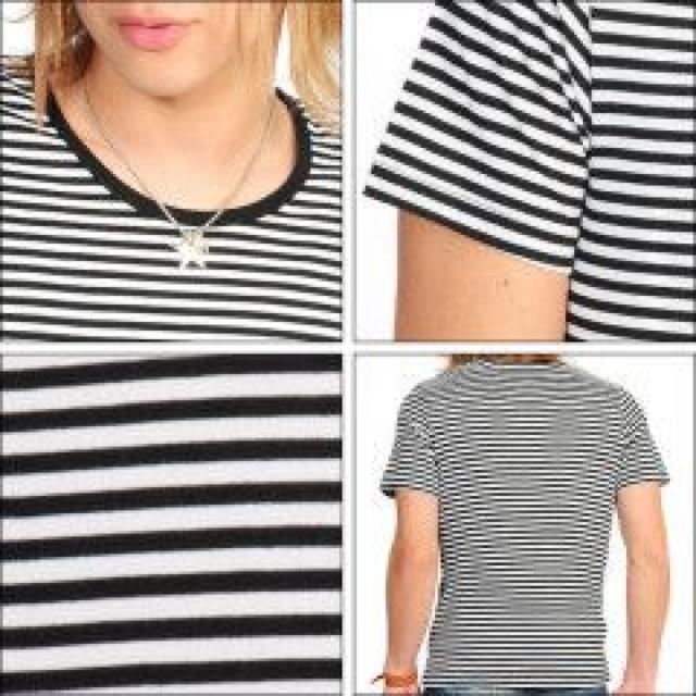 カジュアル・アメカジ・お兄♪ボーダー柄クールネックTシャツ < 男性ファッション カジュアル・アメカジ・お兄♪ボーダー柄クールネックTシャツ < 男性ファッションの