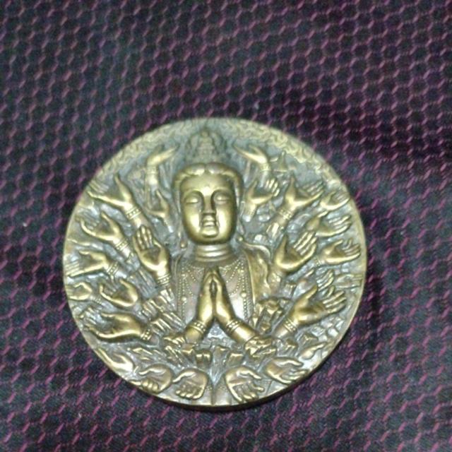 即決 千手観音メダルです。重量:約184g直径:約60mm < ホビー 即決 千手観音メダルです。重量:約184g直径:約60mm < ホビーの