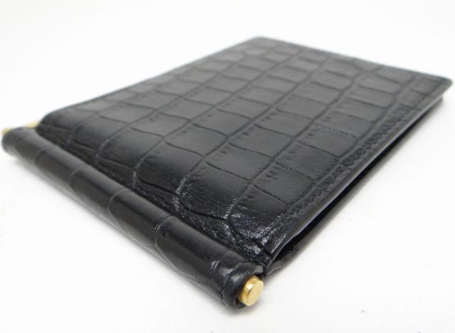 サンローラン 607738 タイニーカサンドラビルクリップウォレット 二つ折りマネークリップ財布 ブラック<USED>【送料無料】 < ブランド サンローラン 607738 タイニーカサンドラビルクリップウォレット 二つ折りマネークリップ財布 ブラック<USED>【送料無料】 < ブランドの