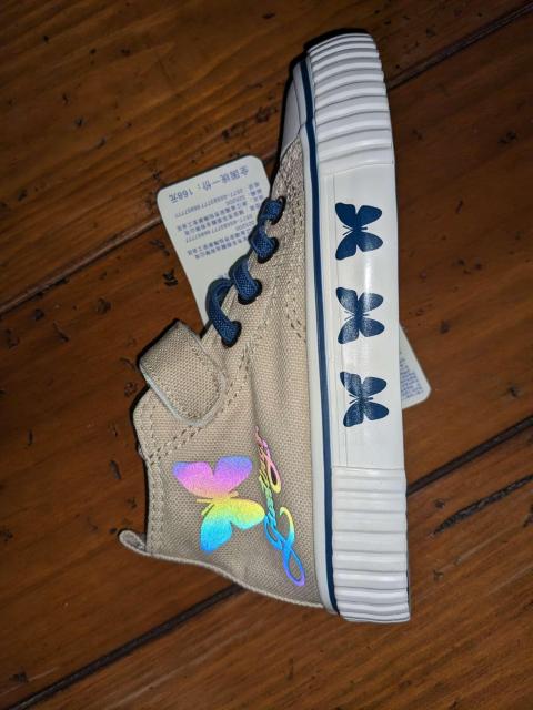 新品 16cm スニーカー ブラウン レディース キッズ 靴 シューズ < キッズ/ベビー  新品 16cm スニーカー ブラウン レディース キッズ 靴 シューズ < キッズ/ベビーの