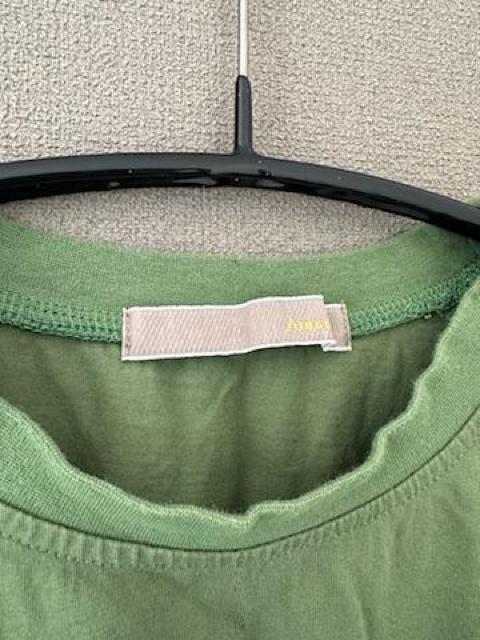 Anna Kerry ロゴTシャツ 半袖Tシャツ フリーサイズ  アンナケリー グリーン < ブランド  Anna Kerry ロゴTシャツ 半袖Tシャツ フリーサイズ  アンナケリー グリーン < ブランドの