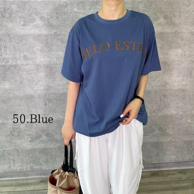 Anna Kerry ロゴTシャツ 半袖Tシャツ フリーサイズ  アンナケリー グリーン < ブランド  Anna Kerry ロゴTシャツ 半袖Tシャツ フリーサイズ  アンナケリー グリーン < ブランドの