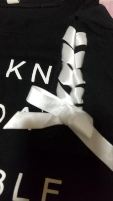 サイズ130☆両腕りぼんTシャツ☆西松屋 < キッズ/ベビー サイズ130☆両腕りぼんTシャツ☆西松屋 < キッズ/ベビーの