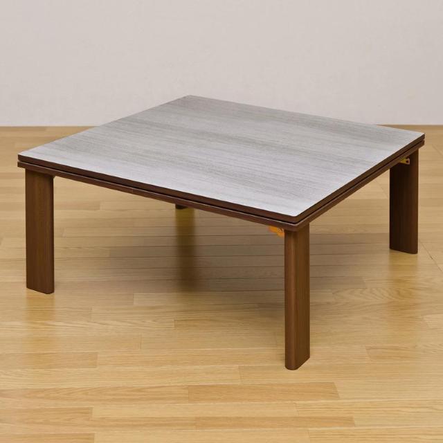 【送料無料】折れ脚フラットヒーターコタツ 80×80cm 正方形 木目調 < インテリア/ライフ 【送料無料】折れ脚フラットヒーターコタツ 80×80cm 正方形 木目調 < インテリア/ライフの