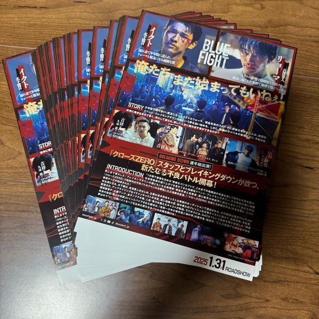 映画【BLUE FIGHT〜蒼き若者たちのブレイキングダウン〜】チラシ30枚 < CD/DVD/ビデオ  映画【BLUE FIGHT〜蒼き若者たちのブレイキングダウン〜】チラシ30枚 < CD/DVD/ビデオの