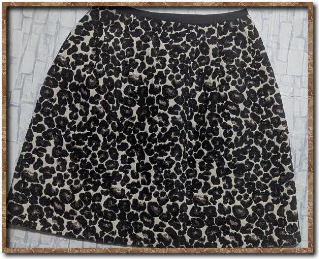 マッキントッシュフィロソフィー ヒョウ柄ジャガードスカート < ブランド マッキントッシュフィロソフィー ヒョウ柄ジャガードスカート < ブランドの