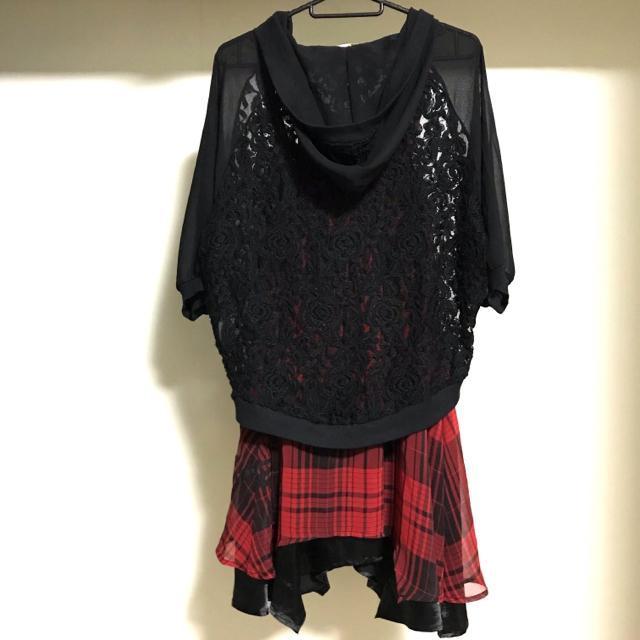 【送料込】axesfemme レース シフォン レースアップ 透け感 シースル シアー パーカー Y2K 00s  gimmick < ブランド  【送料込】axesfemme レース シフォン レースアップ 透け感 シースル シアー パーカー Y2K 00s  gimmick < ブランドの