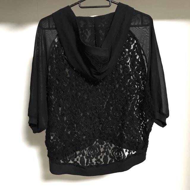 【送料込】axesfemme レース シフォン レースアップ 透け感 シースル シアー パーカー Y2K 00s  gimmick < ブランド  【送料込】axesfemme レース シフォン レースアップ 透け感 シースル シアー パーカー Y2K 00s  gimmick < ブランドの
