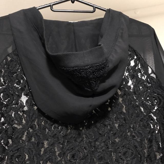 【送料込】axesfemme レース シフォン レースアップ 透け感 シースル シアー パーカー Y2K 00s  gimmick < ブランド  【送料込】axesfemme レース シフォン レースアップ 透け感 シースル シアー パーカー Y2K 00s  gimmick < ブランドの
