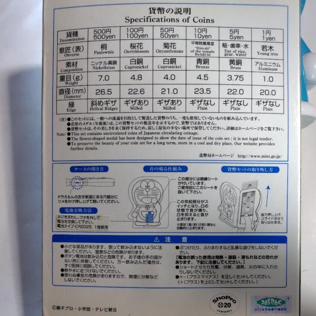 ドラえもん35周年 2005年 記念 貨幣セット < ホビー ドラえもん35周年 2005年 記念 貨幣セット < ホビーの
