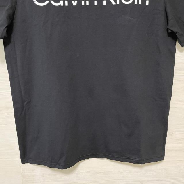 カルバンクライン Tシャツ M 半袖 プリント ロゴ コットン 黒 ブラック < 男性ファッション カルバンクライン Tシャツ M 半袖 プリント ロゴ コットン 黒 ブラック < 男性ファッションの