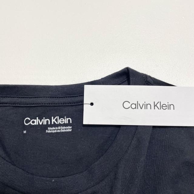 カルバンクライン Tシャツ M 半袖 プリント ロゴ コットン 黒 ブラック < 男性ファッション カルバンクライン Tシャツ M 半袖 プリント ロゴ コットン 黒 ブラック < 男性ファッションの