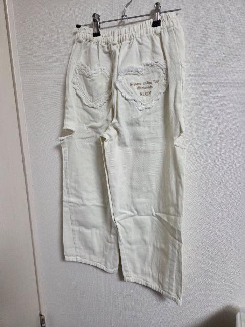 algy(アルジー)ワイドデニムパンツ150cm < キッズ/ベビー  algy(アルジー)ワイドデニムパンツ150cm < キッズ/ベビーの