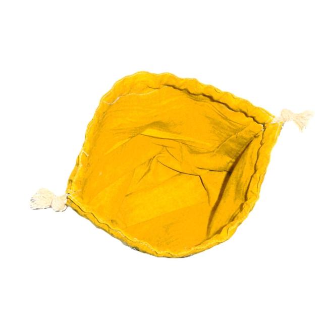 【底マチ幅が広い巾着】◆もふさんど◆猫のパン屋さん×黄無地◆裏地あり巾着 < 女性ファッション 【底マチ幅が広い巾着】◆もふさんど◆猫のパン屋さん×黄無地◆裏地あり巾着 < 女性ファッションの