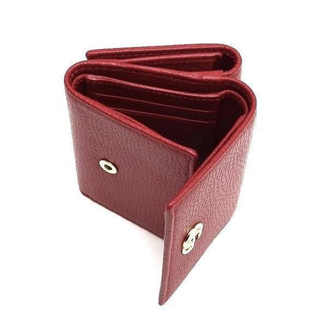 �� �{�� ���i �� GUCCI �O�b�` �R�܂���z �v�`�}�[�����g ���U�[ ���b�h �� GG���S �R���p�N�g �l�C 474746 �� �u�����h�� 