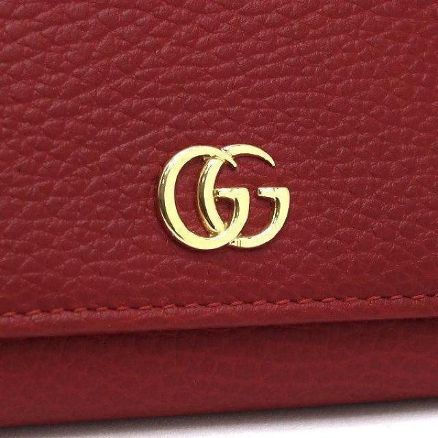 �� �{�� ���i �� GUCCI �O�b�` �R�܂���z �v�`�}�[�����g ���U�[ ���b�h �� GG���S �R���p�N�g �l�C 474746 �� �u�����h�� 