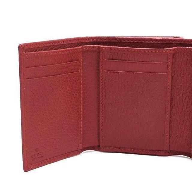 �� �{�� ���i �� GUCCI �O�b�` �R�܂���z �v�`�}�[�����g ���U�[ ���b�h �� GG���S �R���p�N�g �l�C 474746 �� �u�����h�� 