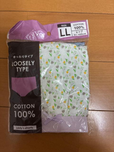 綿100% ゆったりタイプ 股上深め レディースショーツ LL 花柄 ヒップ97-105cm 未使用新品 < 女性ファッション 綿100% ゆったりタイプ 股上深め レディースショーツ LL 花柄 ヒップ97-105cm 未使用新品 < 女性ファッションの