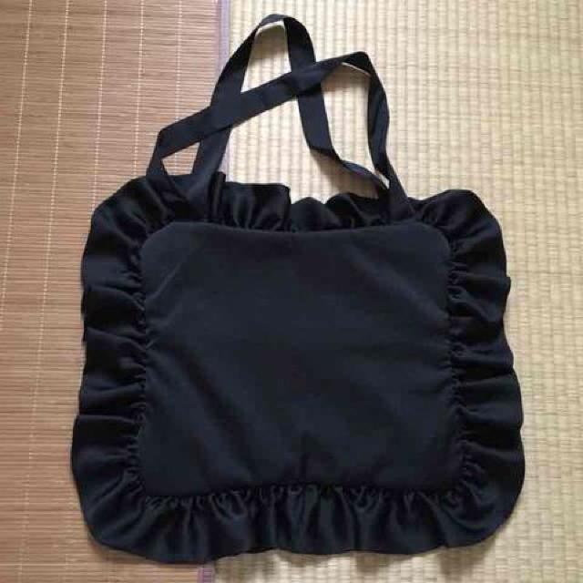 rosemarieseoir・ネコ刺繍サテンフリルバッグ。ブラック < ブランド rosemarieseoir・ネコ刺繍サテンフリルバッグ。ブラック < ブランドの