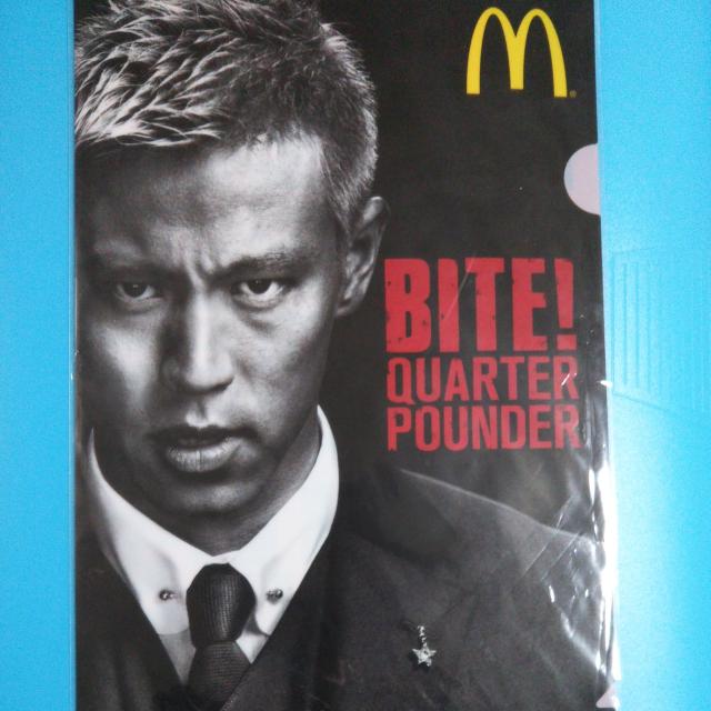 本田圭佑×マクドナルド◇クリアファイル 未使用 < レジャー/スポーツ 本田圭佑×マクドナルド◇クリアファイル 未使用 < レジャー/スポーツの