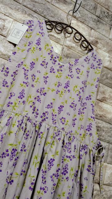 ***Samantha Mos2***フラワー柄 2wayノースリエプロンOp 新品 < ブランド  ***Samantha Mos2***フラワー柄 2wayノースリエプロンOp 新品  < ブランドの