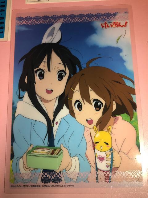 けいおん プレート 2種類  ジャンボカードダス < アニメ/コミック/キャラクター  けいおん プレート 2種類  ジャンボカードダス < アニメ/コミック/キャラクターの