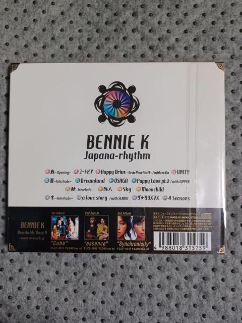 新品CD  BENNIE K /Japana−rhythm < CD/DVD/ビデオ  新品CD  BENNIE K /Japana−rhythm < CD/DVD/ビデオの