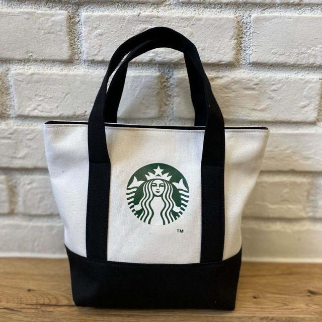 スターバックス スタバ日本未発売トートバック ハンドバッグ ブラック < 女性ファッション  スターバックス スタバ日本未発売トートバック ハンドバッグ ブラック  < 女性ファッションの