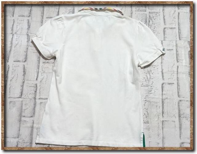 アーノルドパーマー 刺繍入り半袖ポロシャツ 白 < ブランド  アーノルドパーマー 刺繍入り半袖ポロシャツ 白 < ブランドの