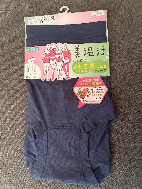 ♯新品♯美温活☆☆じんわりよもぎ蒸し心地ショーツ LL  一部丈 hukusuke < 女性ファッション  ♯新品♯美温活☆☆じんわりよもぎ蒸し心地ショーツ LL  一部丈 hukusuke  < 女性ファッションの